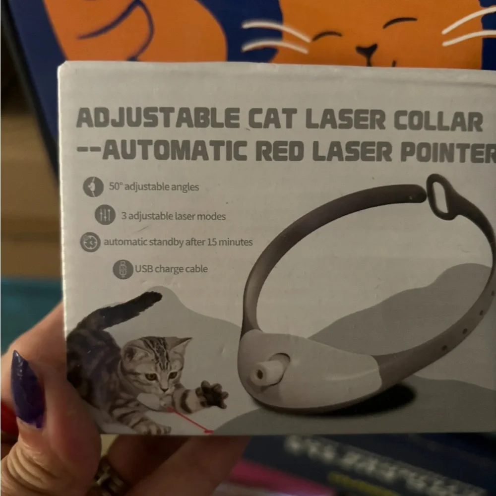 New laser pointer collar